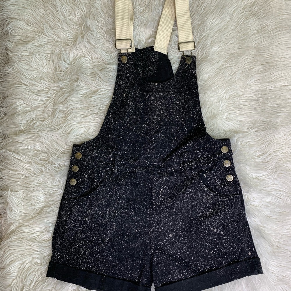 Wild fox shorts overalls